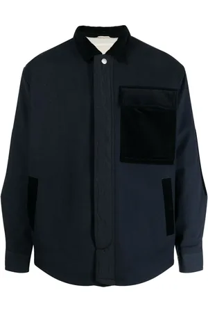 Emporio Armani Corduroy-detail shirt jacket
