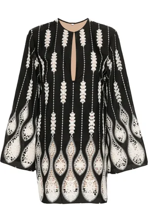JOHANNA ORTIZ Vision Seeking guipure lace mini dress