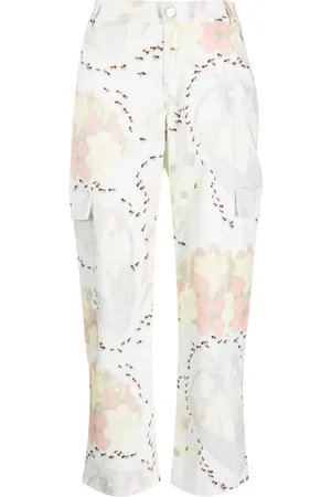 Collina Strada Graphic-print trousers