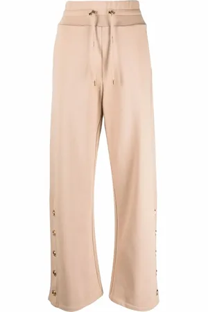 Balmain Side-button detail trousers