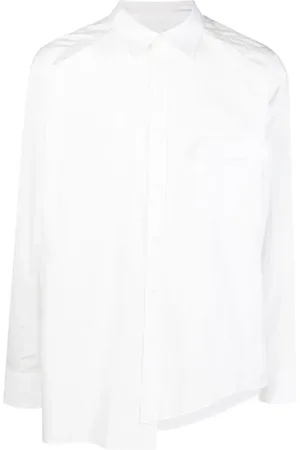 Sulvam Asymmetric cut-out shirt