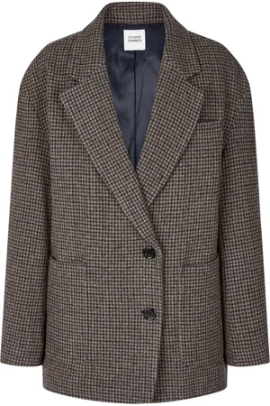 Studio Tomboy Check-pattern blazer