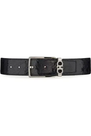 Salvatore Ferragamo Leather buckle belt
