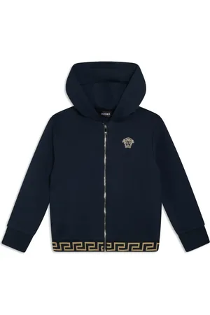 VERSACE Greca zip-up hoodie