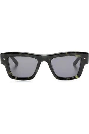 VALENTINO GARAVANI Tortoiseshell-effect square-frame sunglasses