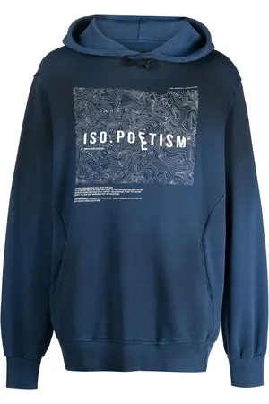 ISO.POETISM Graphic logo-print hoodie