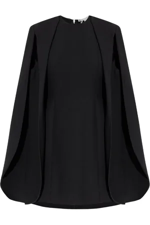 Stella McCartney Round-neck cape dress