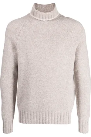 N.PEAL Organic cashmere roll-neck jumper