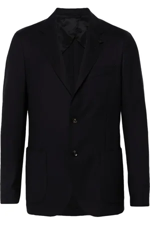 LARDINI Brooch-detail blazer