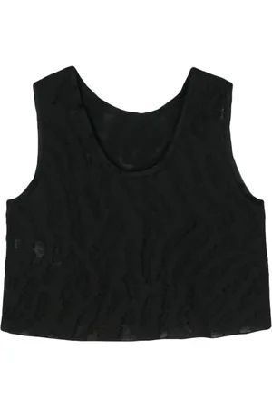 TELA Monogram-jacquard top