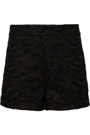 ERMANNO SCERVINO Guipure-lace mini shorts