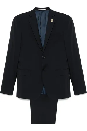 Pal Zileri Brooch detail suit