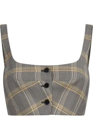Marni Virgin wool-blend cropped top