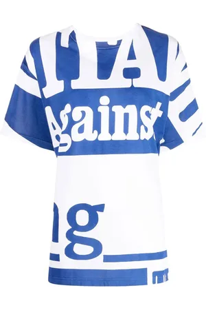 Maison Margiela Slogan-print oversized T-shirt