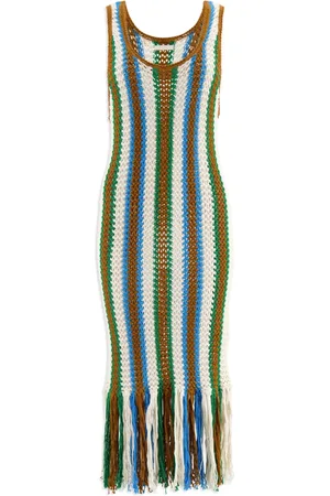 Mother Striped crochet dress