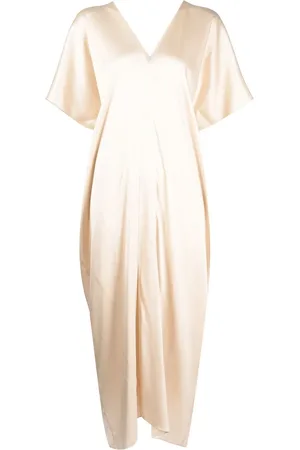Voz V-neck kaftan dress
