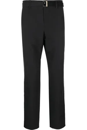 SACAI Straight-leg cotton trousers