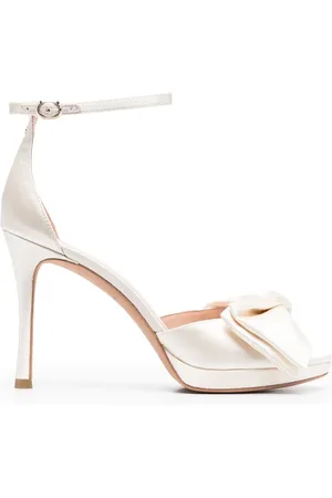 Kate Spade Bow-detail satin sandals