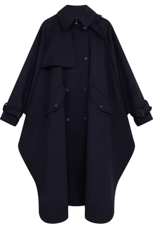 Stella McCartney Wool poncho trench coat
