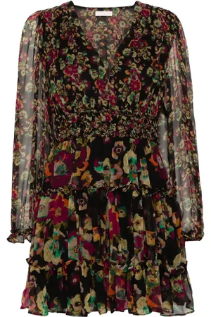 ULLA JOHNSON Lya floral-print mini dress
