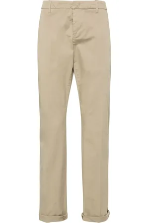 Dondup Low-rise cotton chinos