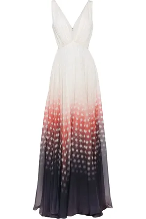 Saiid Kobeisy Polka dot-print full-skirt dress