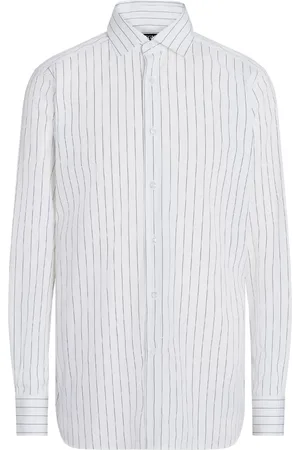 Ermenegildo Zegna Centoventimila striped cotton shirt