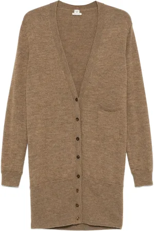 Hermès 2010s alpaca-wool cardigan