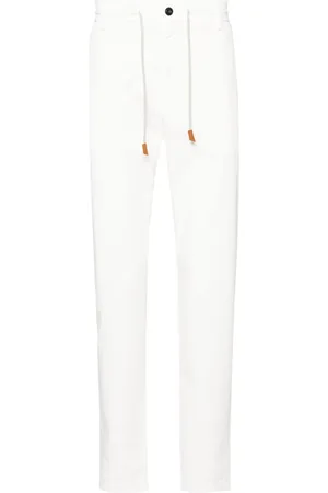 ELEVENTY Mid-rise straight-leg trousers