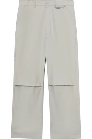 Izzue Tonal stitching wide-leg trousers