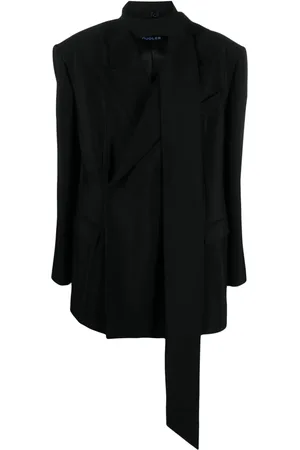 MUGLER Oversized scarf jacket