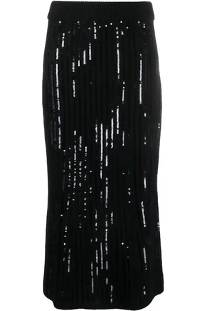Dorothee Schumacher Sequin-embellished high-waisted skirt