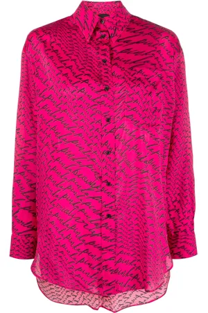 Pinko Logo-print long-sleeve shirt