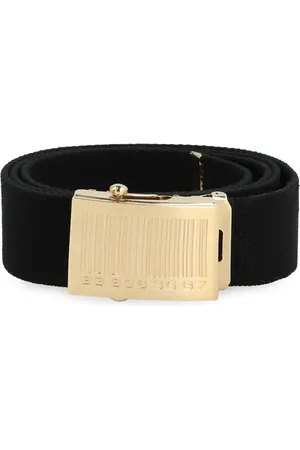 Vetements Canvas logo belt