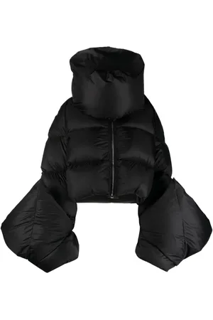 Rick Owens Babel Mountain Duvet cropped jacket