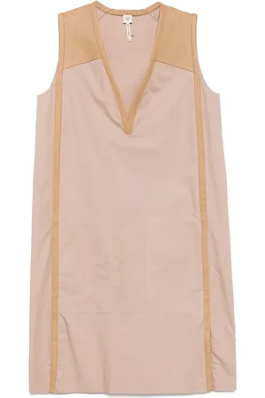 Hermès V-neck dress