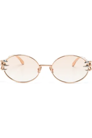 ANNA KARIN KARLSSON Claw Aventure oval-frame sunglasses