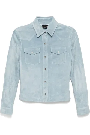 Tom Ford Suede western shirt