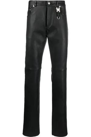1017 ALYX 9SM Straight-leg leather trousers