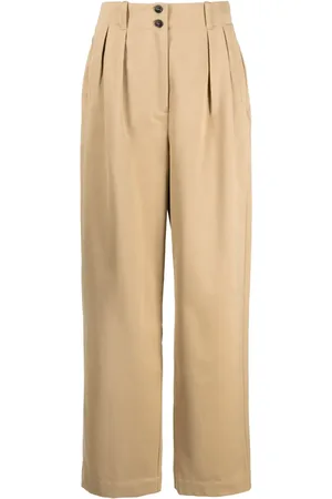 Skall Studio Painter wide-leg cotton trousers