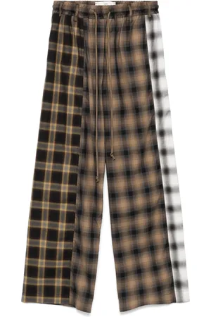 SONG FOR THE MUTE Checked trousers