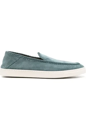 Giorgio Armani Whipstitch-trim detail sneakers