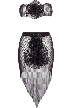 SANTA BRANDS Rhinestone-embellished skirt suits