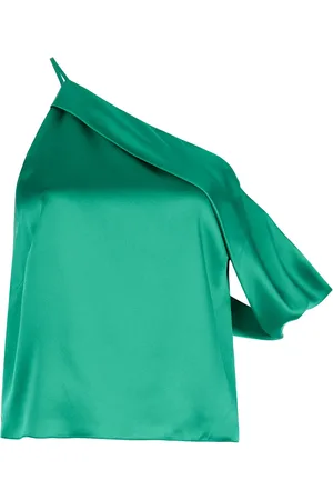Michelle Mason Draped cowl asymmetrical top