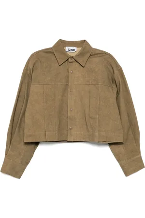 Izzue Cropped shirt jacket