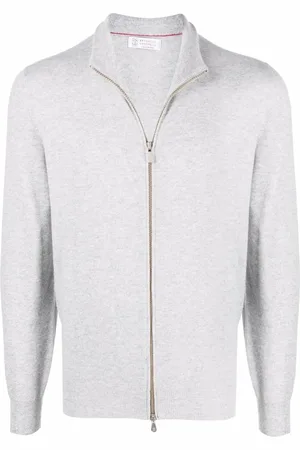 Brunello Cucinelli Zip-up cashmere jumper