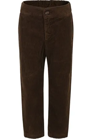 Golden Goose Logo-embroidered straight trousers