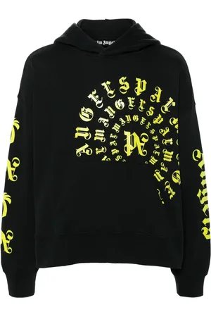 Palm Angels Logo-print cotton hoodie
