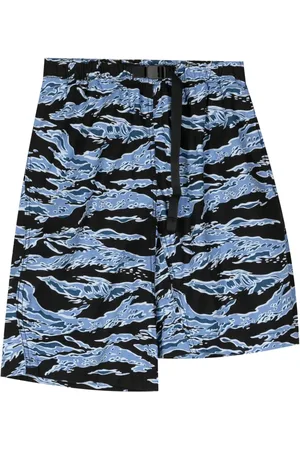 Fumito Ganryu X Phenomenon Graffiti cotton shorts