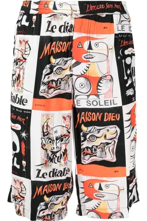 Endless Joy Graphic-print bermuda shorts